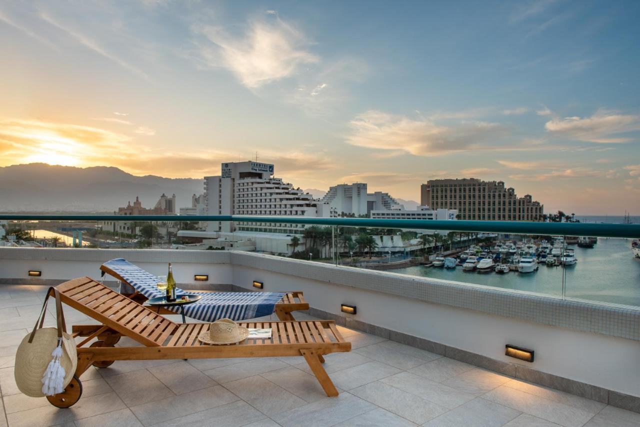 Vert Hotel Eilat By Afi Hotels Exteriör bild View from the rooftop